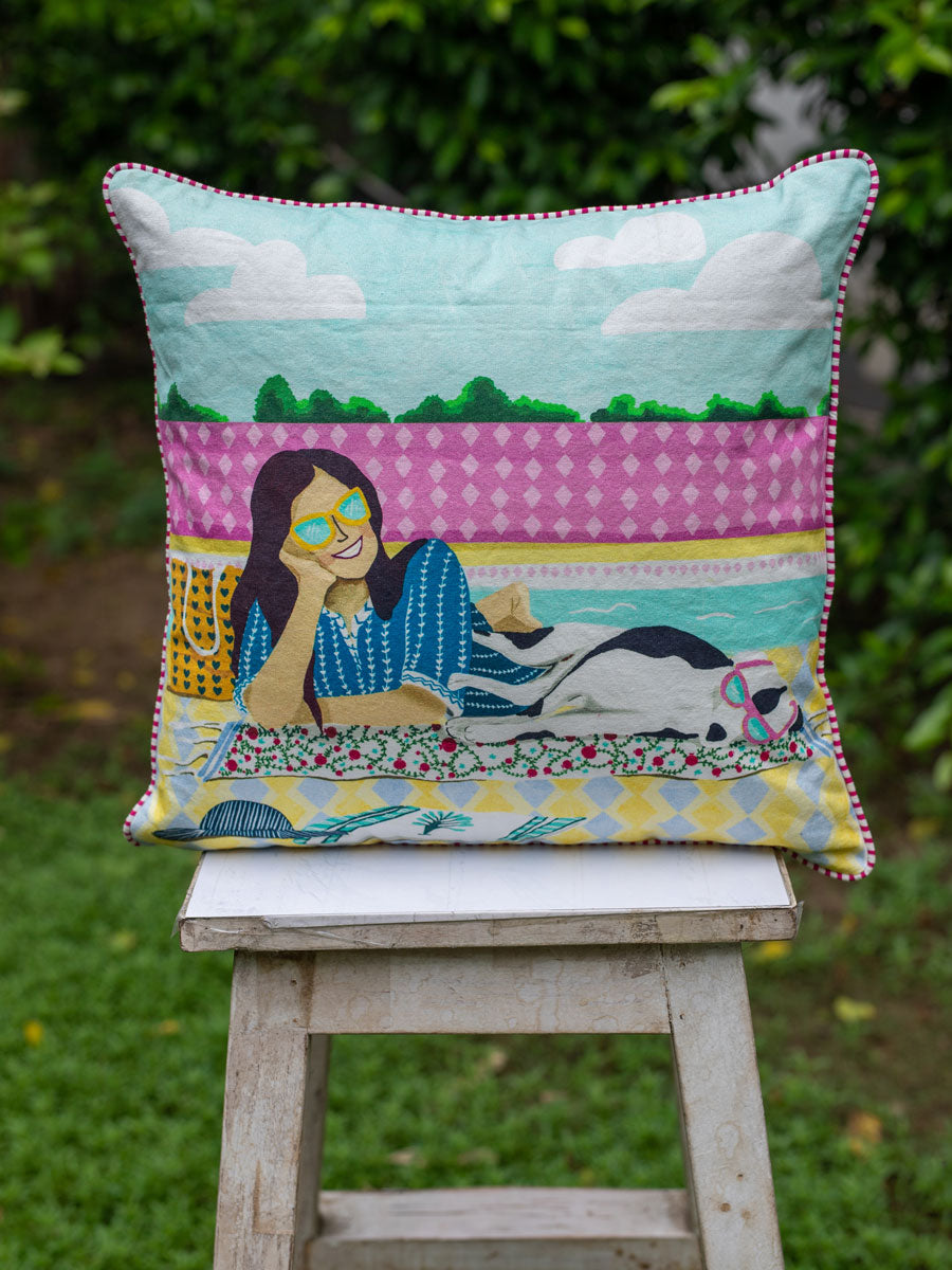 Always on the Go Cushion Cover - 16 Inch