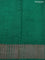 Banarasi raw silk saree green with thread & zari woven buttas and woven border