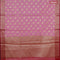 Banarasi kota saree light pink and pink with zari woven buttas and zari woven border