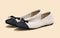 Ballet Flats For Women : Ivory-Black