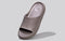 Cushers Slides For Men : Goat Grey