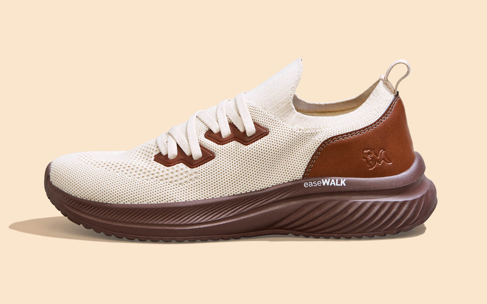 Ease Walk Snug : Ivory Brown