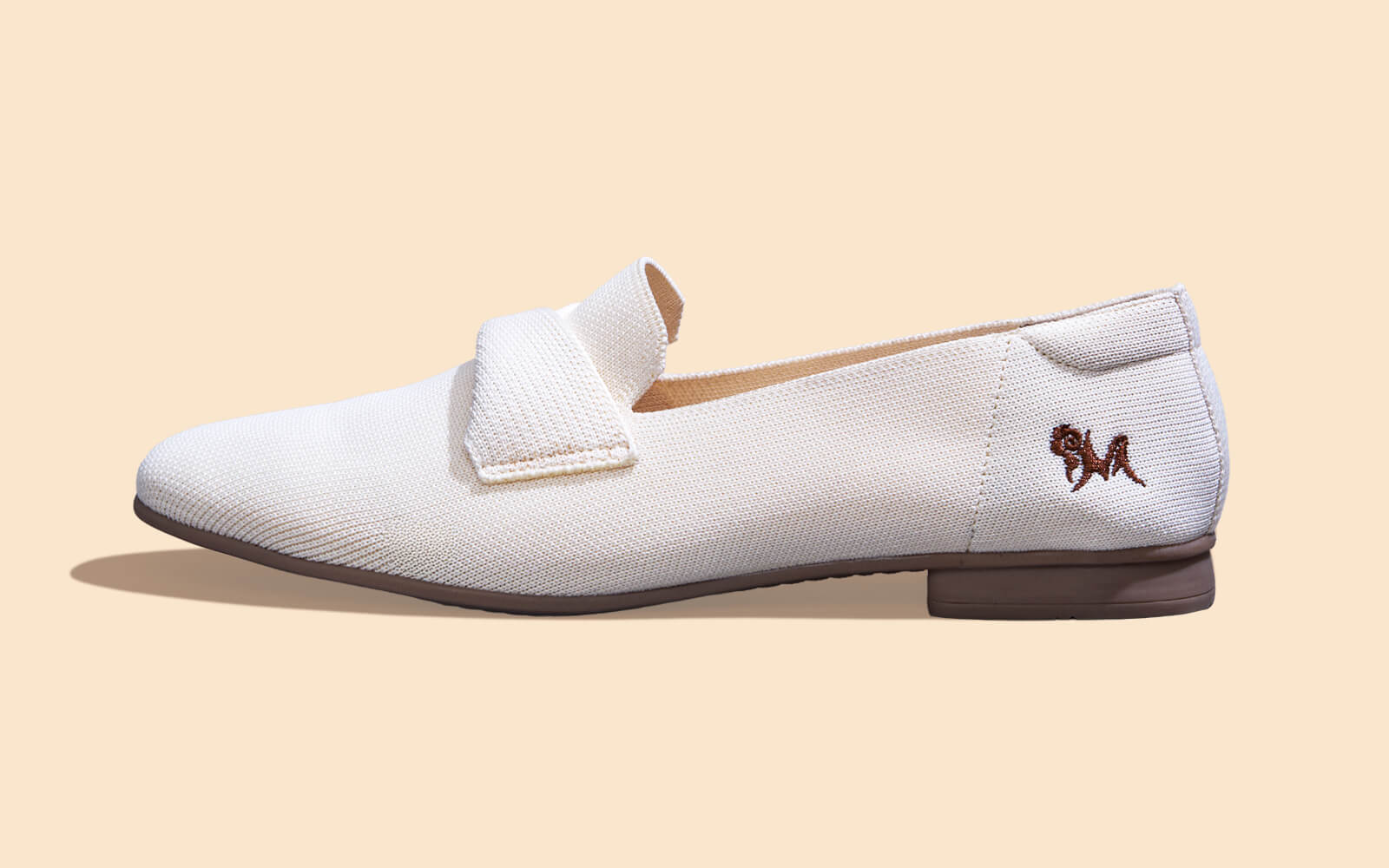 Knit Grace Loafers For Women : Ivory