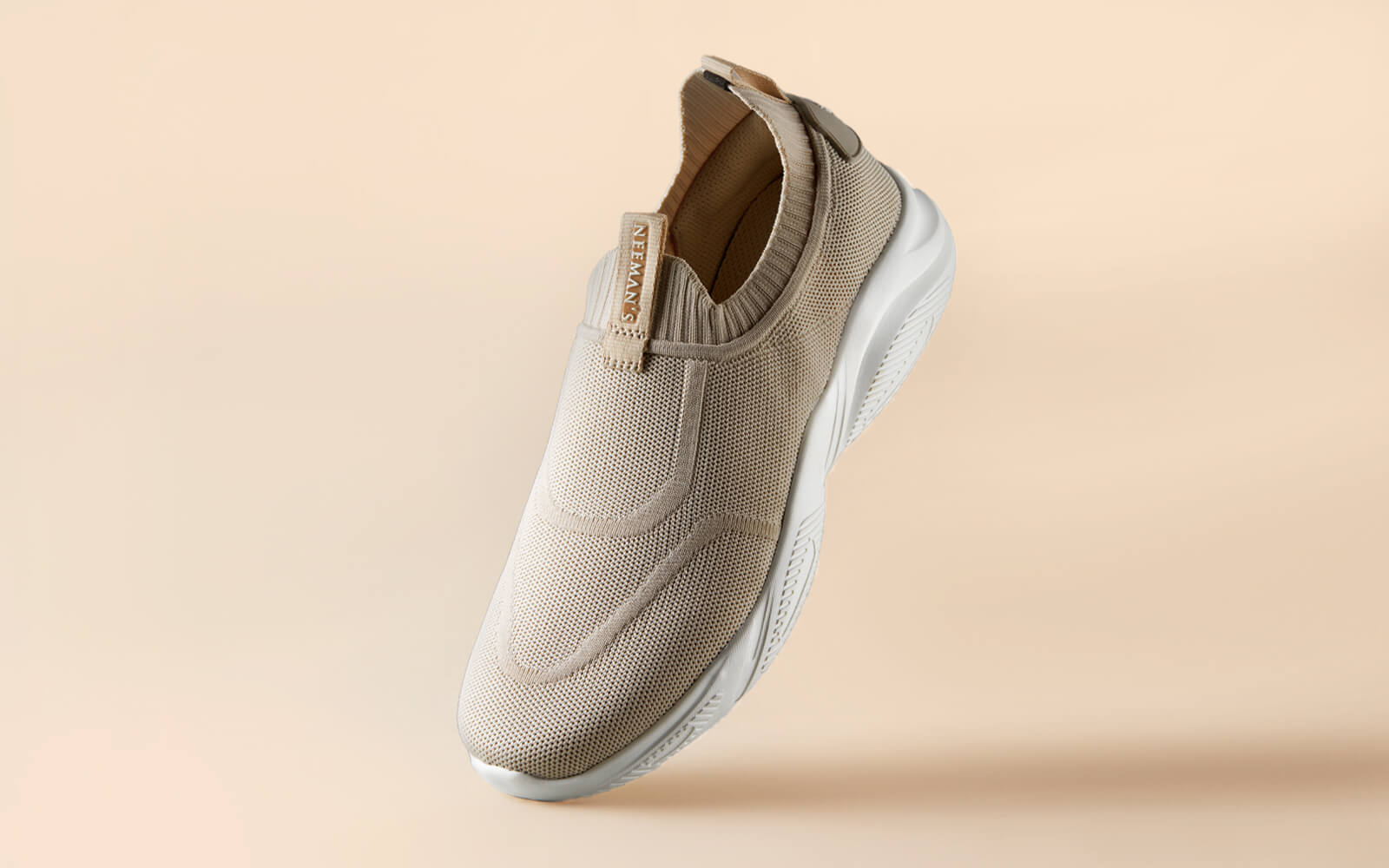 Sole Max Slip Ons : Ultra Beige