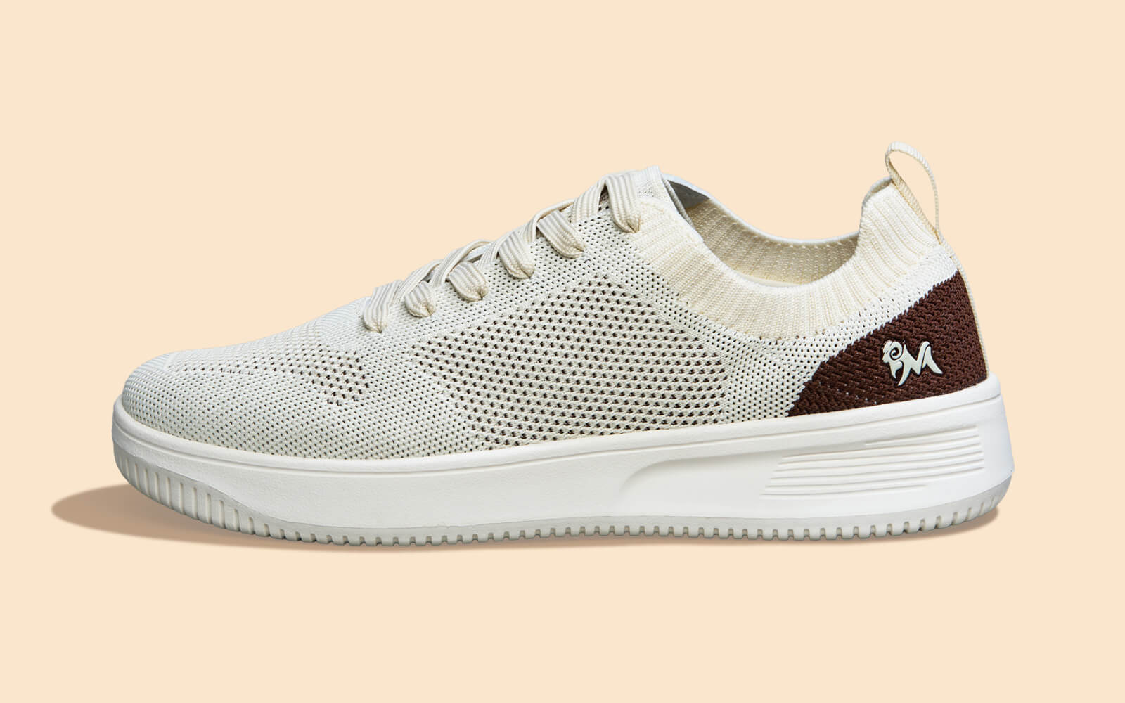 Casual Court Sneakers For Men : Ivory