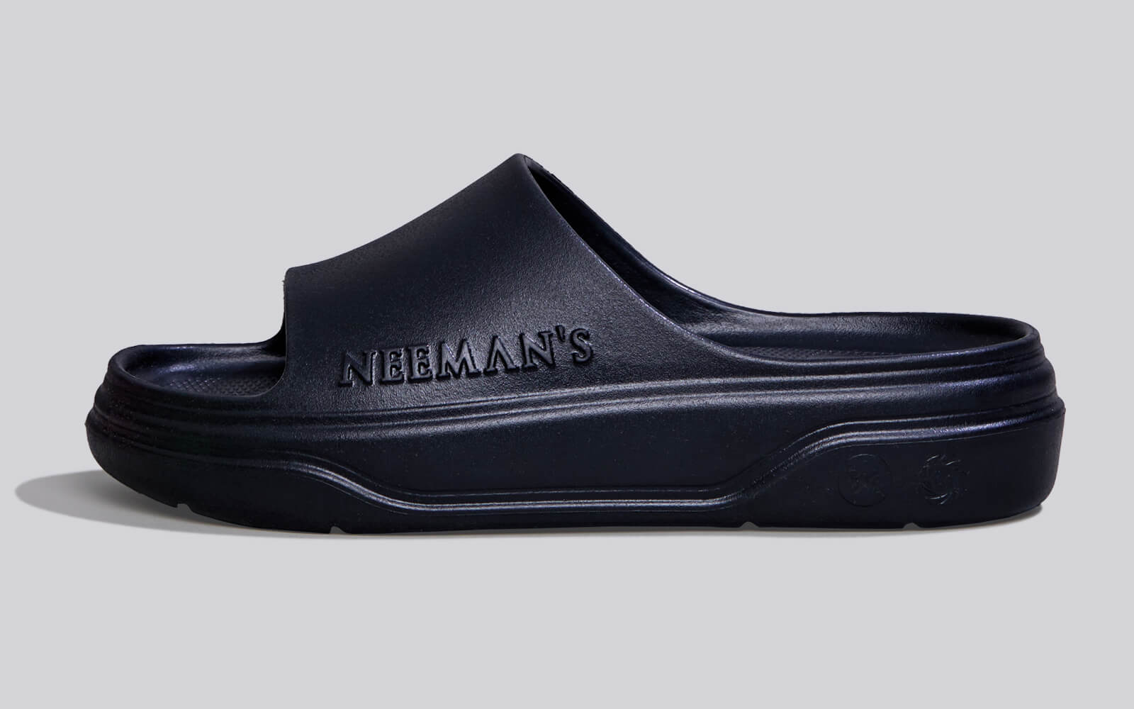 Cushers Slides For Women : Black