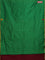 Arani semi silk saree green and maroon with thread woven buttas and piping border