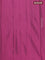 Arani semi silk saree magenta pink with copper zari woven buttas in borderless style