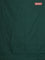 Arani semi silk saree green with allover thread weaves in borderless style