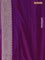 Banarasi semi katan silk saree dual shade of purple with zari woven buttas and zari woven border