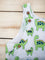 Dino Organic Cotton Block Printed Dungarees