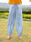 English Stripes Cotton Lantern Pants