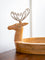 Reindeer Solid Wood Boat Tray - Large