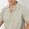 Camp Collar Half Sleeve Structured Mood Shirt