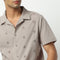 Camp Collar Half Sleeve Solid Mood Shirt