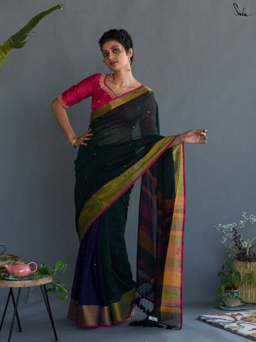 Cocktail Night Saree