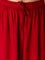 Solid Red Slub Palazzo Pants