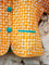 Sunrise Superstar Yellow Organic Cotton Quilted Tea Cup Jacket