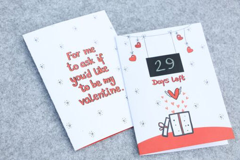 Valentine Countdown Card