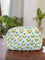 Tiny Tulip Block Print Cotton Travel Case