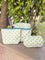 Set of 3 - Tiny Tulip Block Printed Travel Kit