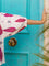 Margarita Hand Block Printed Kaftan Top - Comfort Fit