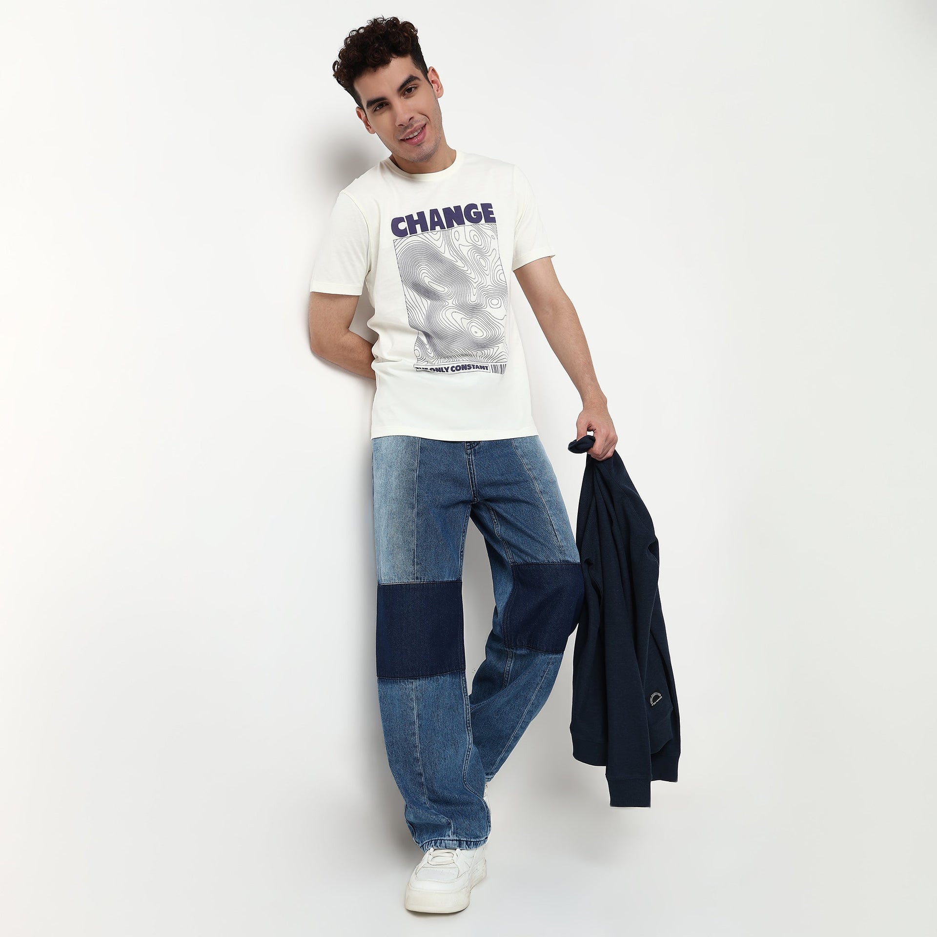 Anti Fit Cut and Sew Jeans