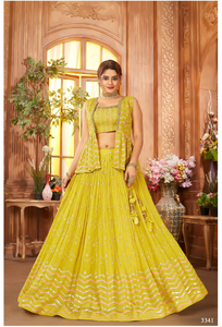 Semi Bridal Lengha