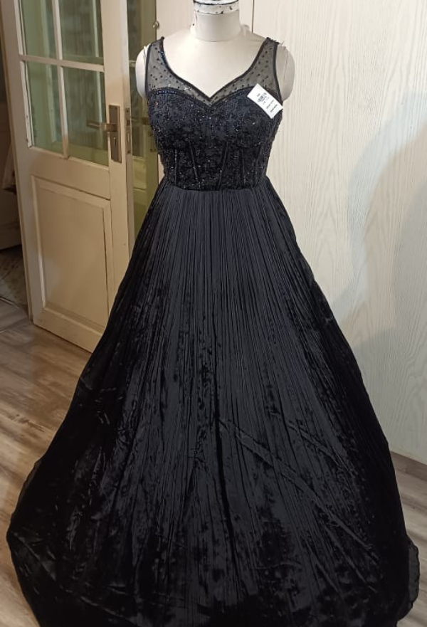 Black Designer Gown