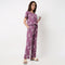 Bow Print Cotton Lounge Pyjamas