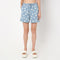 Above Knee Printed Lounge Shorts