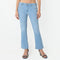 Boot Cut Ankle Length Low Rise Clean Look Jeans
