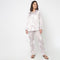 Cotton Printed Shirt with Pyjama Sleepwear Set