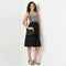 Betty Flared Sleeveless Solid Dress