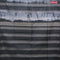 Bamboo silk saree grey and black with allover tie & dye prints & thread weaves in borderless style