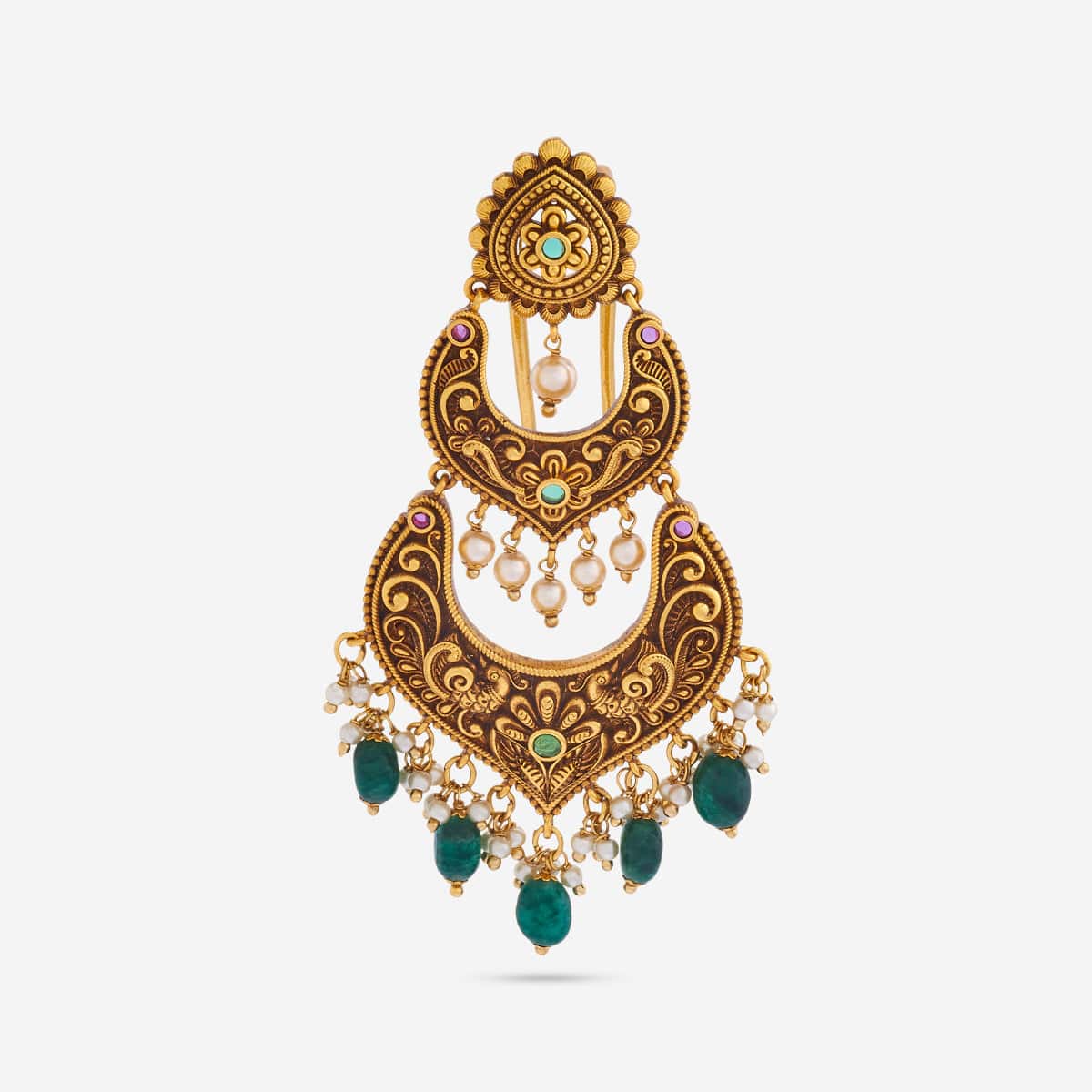 Antique Hair Brooch 185165