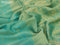 Art chiffon saree teal green with allover zari woven brocade weaves and zari woven border