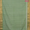 Bhagalpuri saree green shade with allover bandhani prints and zari woven border