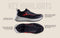 Cosmo Comfort Sneakers : Black-Red