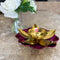 Brass Diya for Puja, Diwali diya Traditional Oil Lamp Diya, Multicolour (Dia 4 Inches)