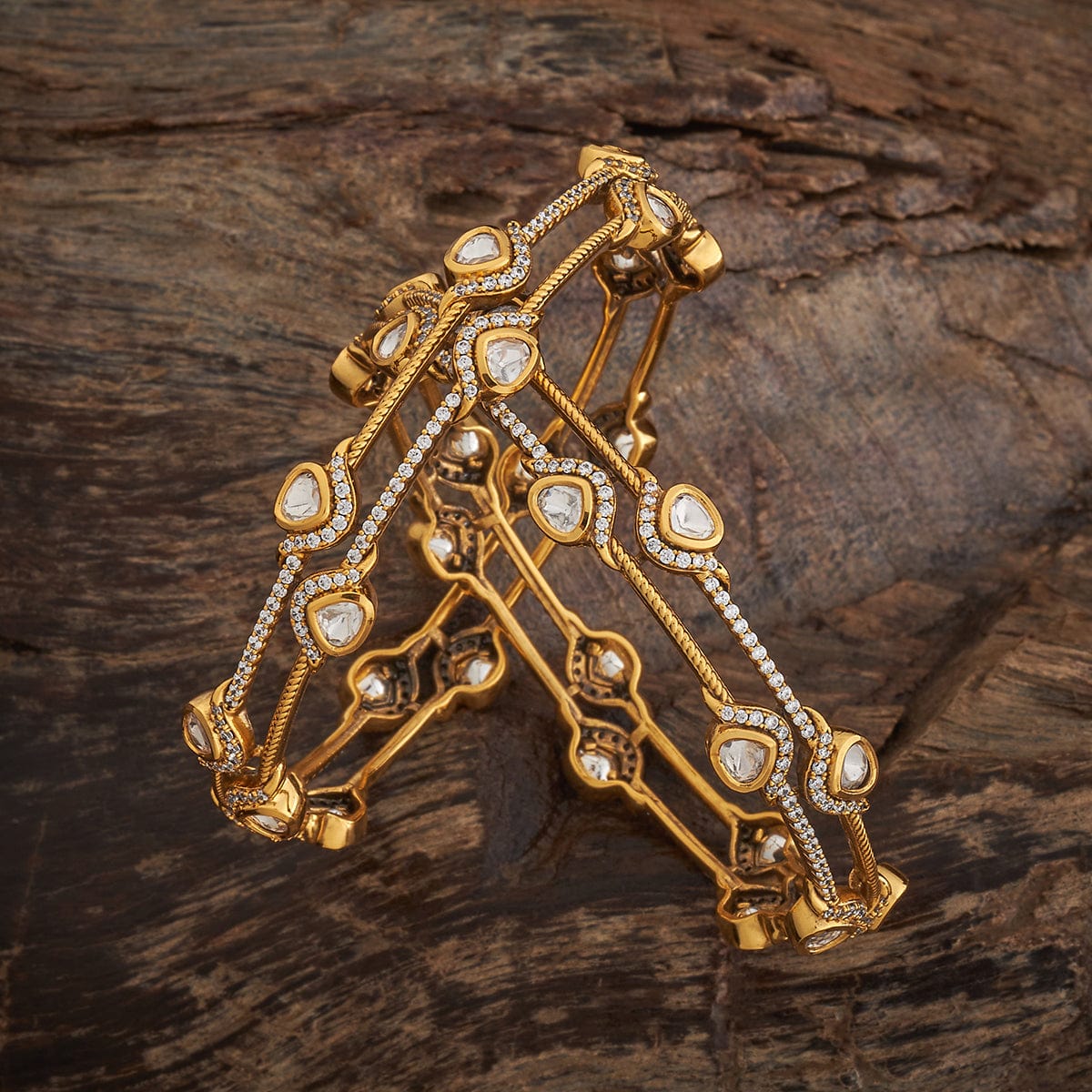 Kundan Bangle 182286