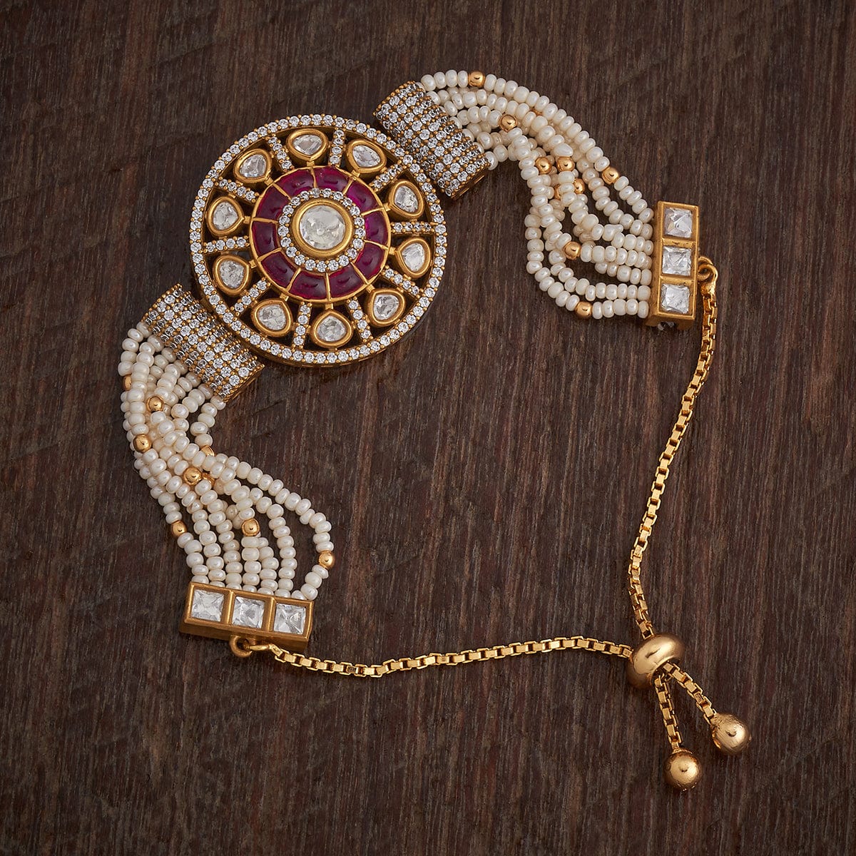 Kundan Bracelet 185277