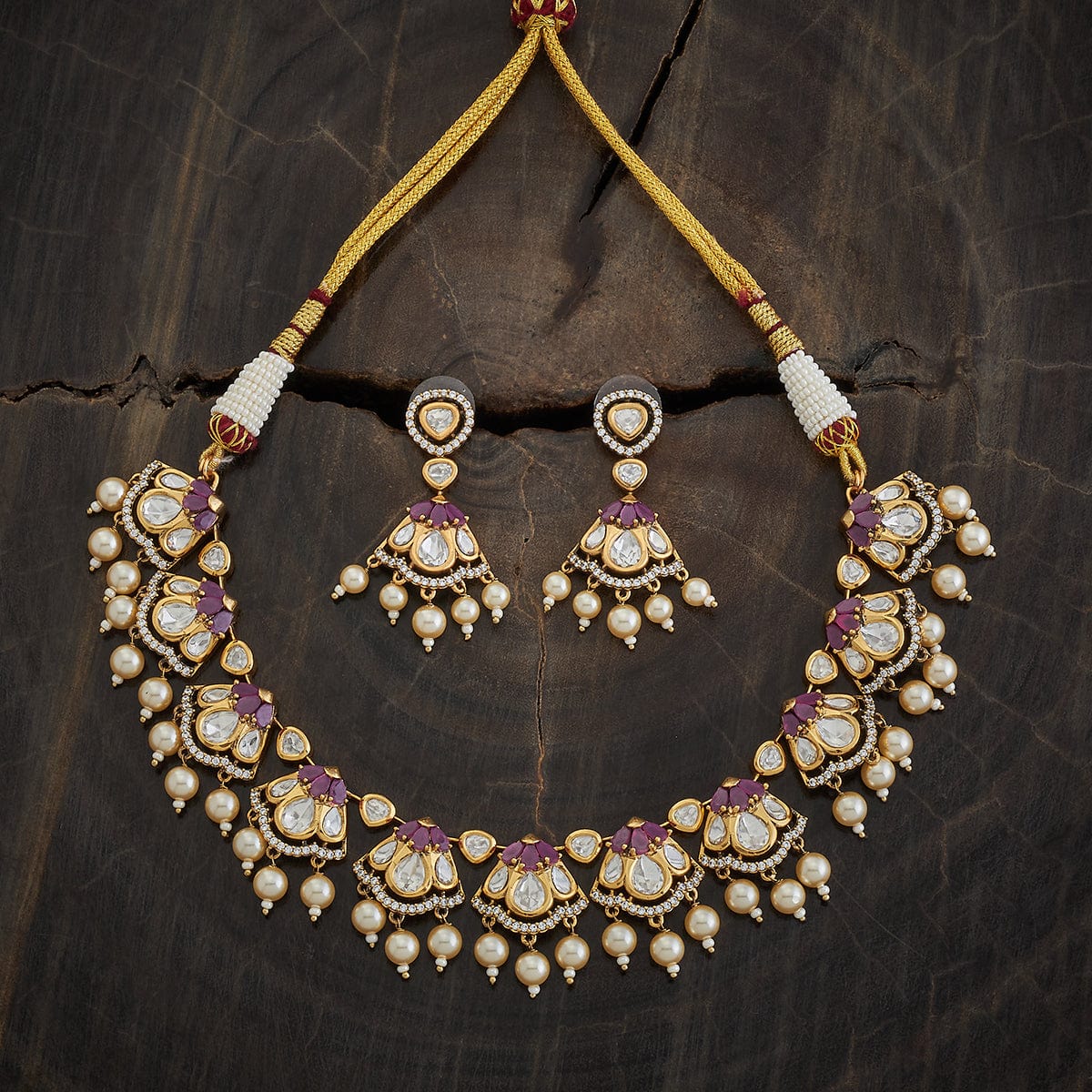 Kundan Necklace 173052