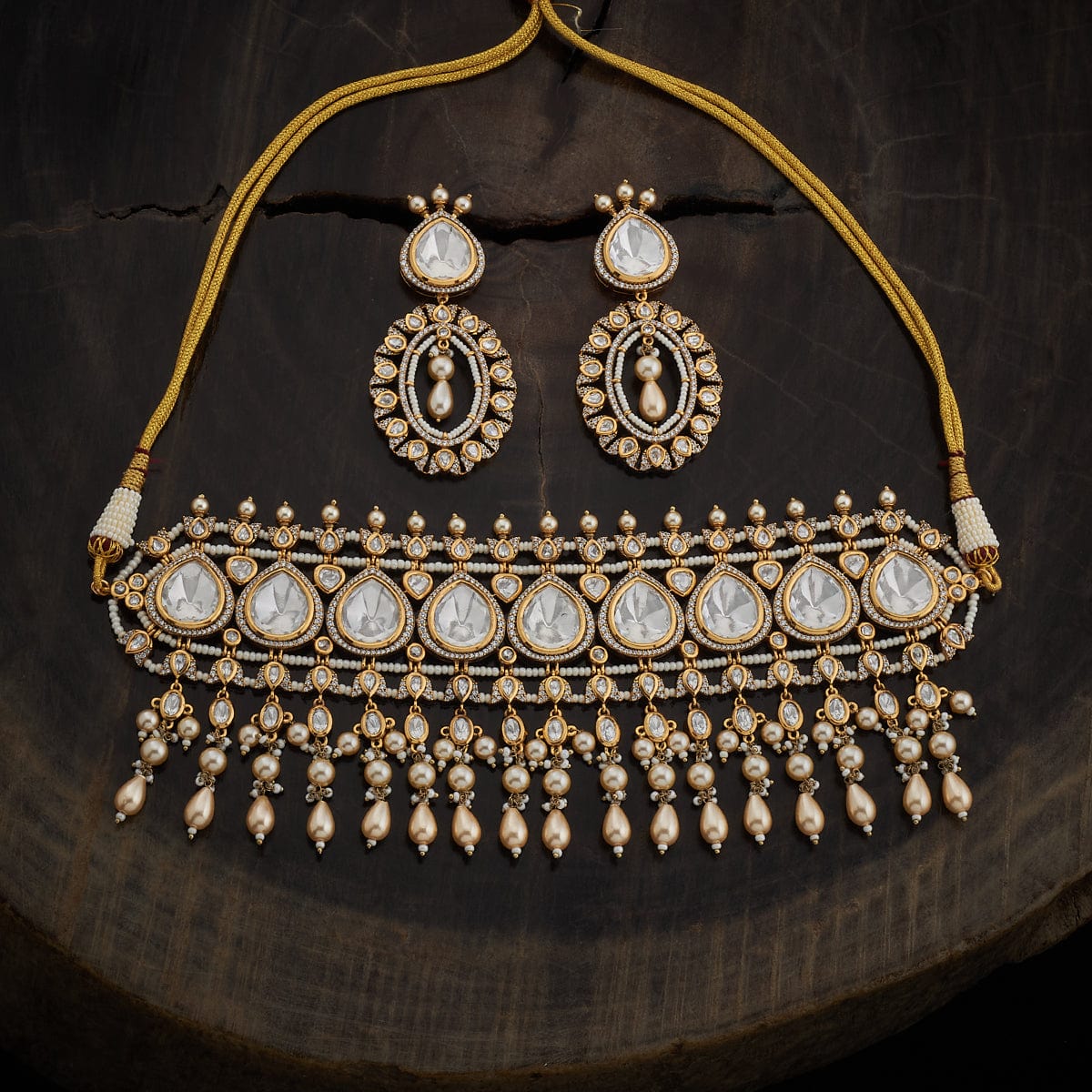 Kundan Necklace 163993