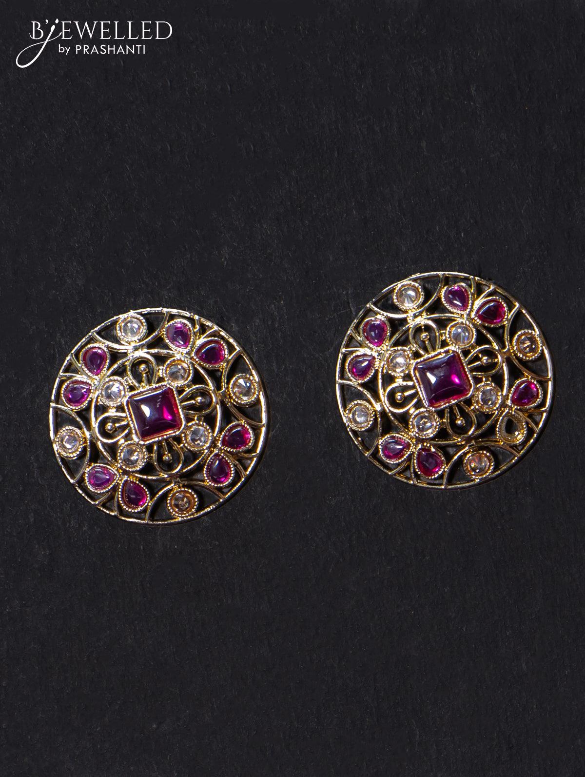 Floral design clearance earrings