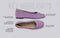 Plush Square Flats : Lavender