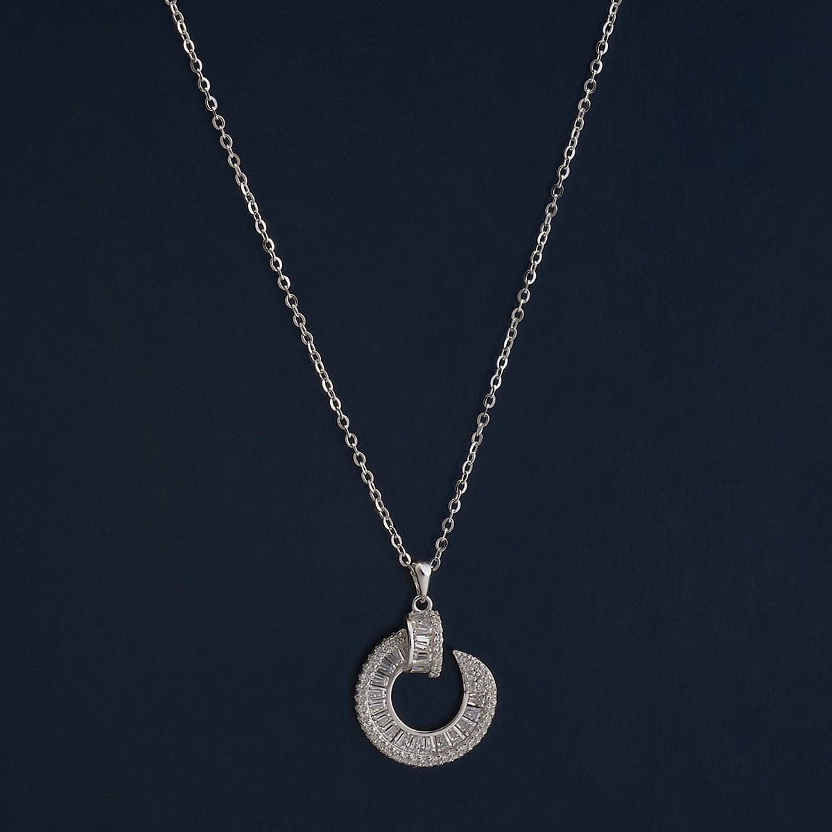 92.5 Silver Pendant with Chain  183164