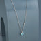 92.5 Silver Pendant With Chain 194180