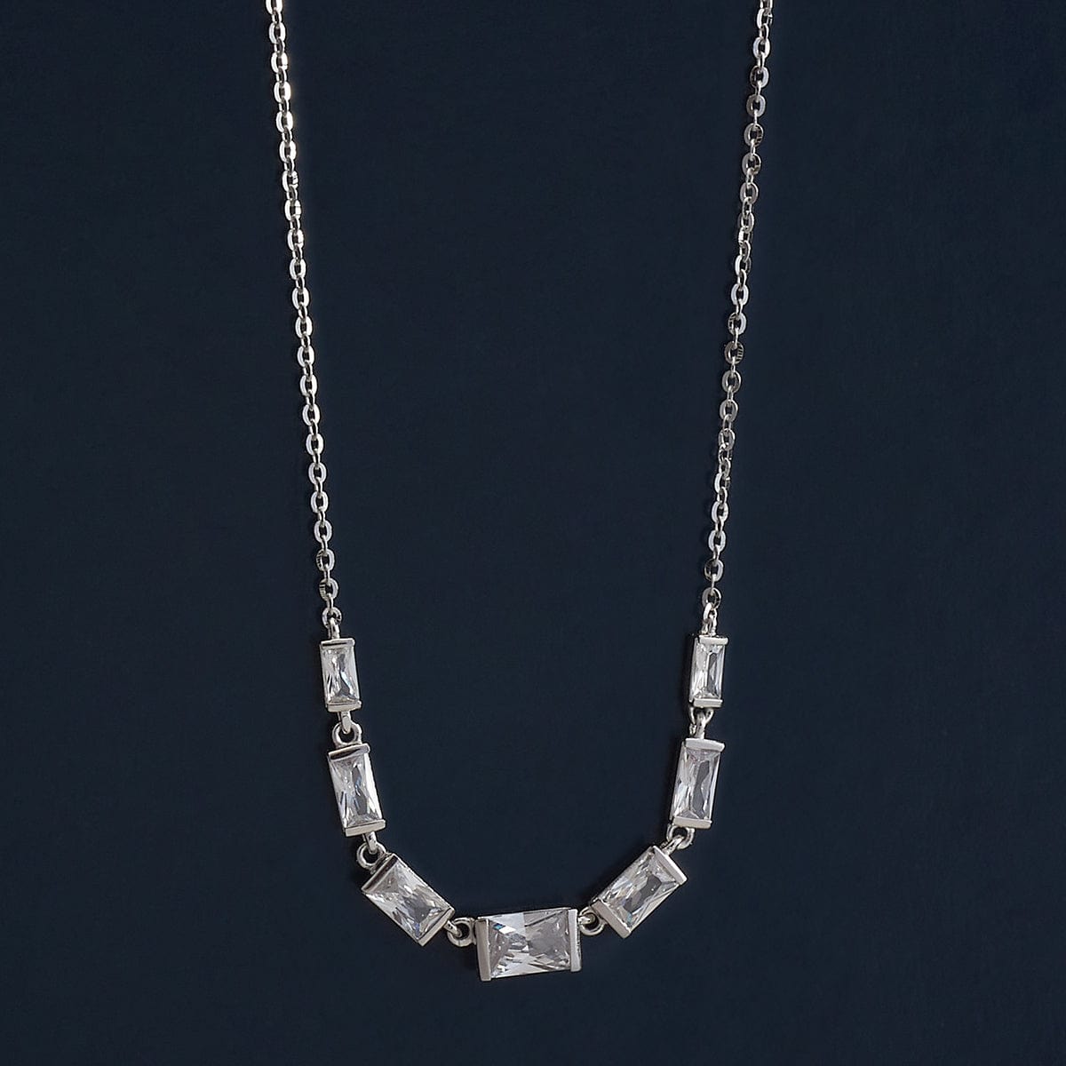92.5 Silver Necklace 183007