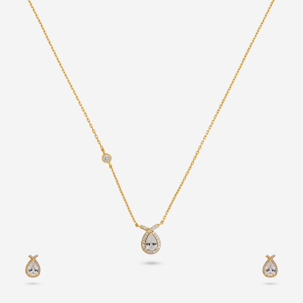 92.5 Silver Necklace 191389